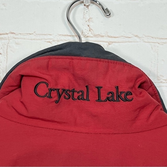 Columbia Jacket Womens Medium Red Interchange Full Zip Ski Crystal Lake - Picture 13 of 16